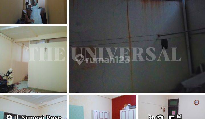 Dijual Ruko 3LT Poros Sungai Poso Dalam Kota Strategis Usaha KT  1