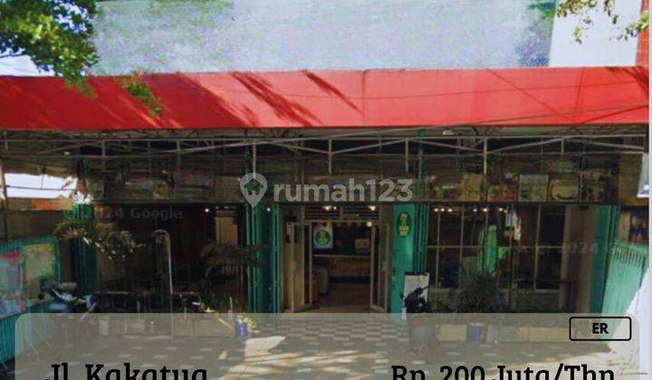 Disewakan Ruko 2LT Poros Kakaktua Cocok Cafe resto Nego ER  1