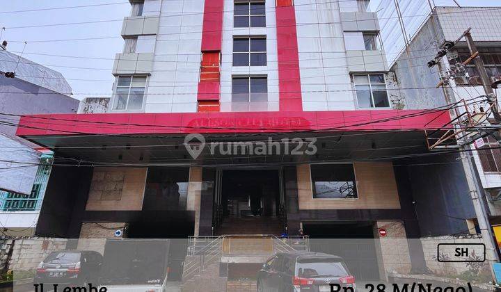 Dijual Hotel 8LT Masih Aktif Poros Lembeh Strategis Dalam Kota SH 1
