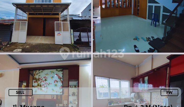 Dijual Rumah Semi Ruko 3LT Poros Jalan Musang Strategis Nego FW Dijual Rumah Semi Ruko 3LT Poros Jalan Musang Strategis Nego FW