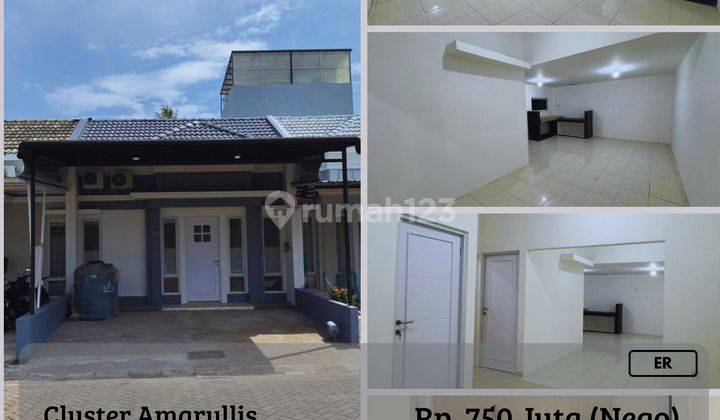 Dijual Rumah Cantik Siap Huni 1LT Cluster Amaryllis Makassar ER 1