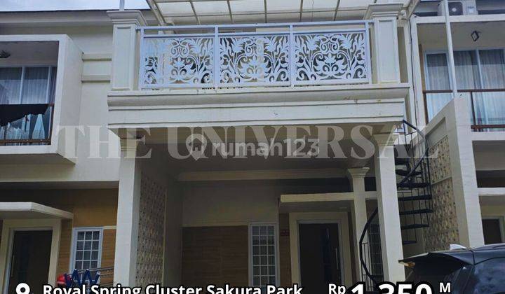 Diajual Rumah Cantik 3LT Semi Perabot Siap Huni Royal Spring IH  1