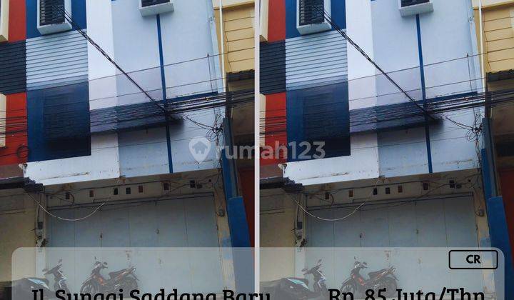 Disewakan Ruko 3LT Poros Sungai Saddang Baru Siap Pakai CR 1