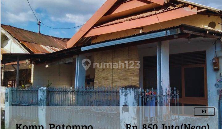 Dijual Rumah 2LT Komp. Patompo Cendrawasih Dalam Kota Nego FT  1