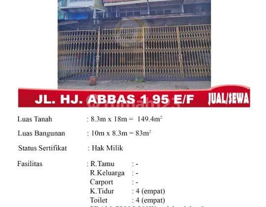 Di Sewa Jual Ruko 3 Lantai, Lokasi Jl. Hj. Abbas 1 95 E f , Pontianak Indonesia 1