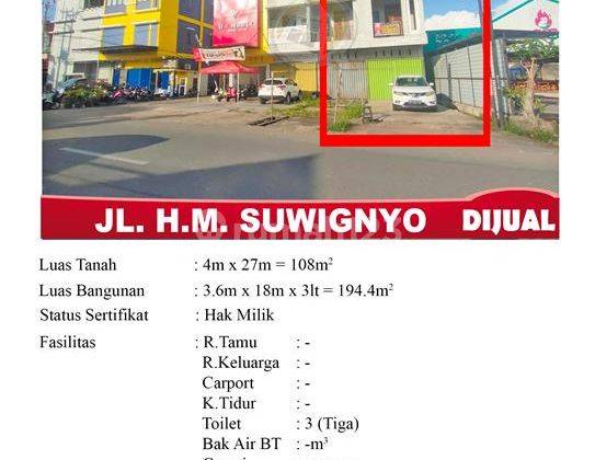 Di Jual Rumah 3 Lantai, Lokasi Jl. H.m. Suwignyo, Pontianak Indonesia 1