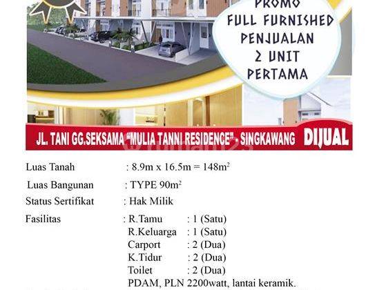 Di Jual Rumah Lokasi Jl. Tani Gg. Seksama Mulia Tanni Residence Singkawang, Indonesia 2