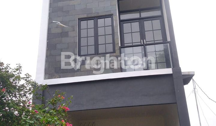 Tanah Bonus Rumah Baru 3 Lt Semi Furnish di Pondok Kelapa Jakarta Timur Sisa Lahan Kosong Masih Ada 561 m²