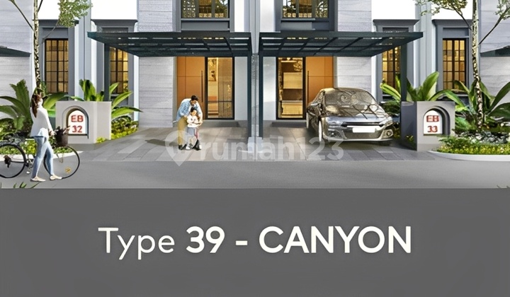 Rumah Cluster Pasadena Grand Duta City Bekasi Kawasan Prestisius Strategis