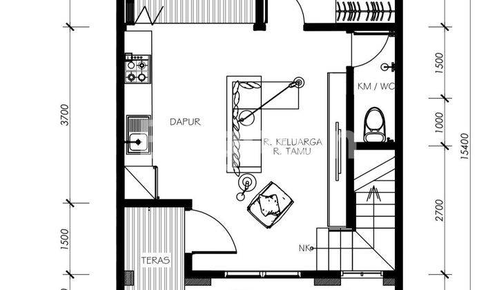 Town House 8 Unit (Indent) Di Cinere Depok Selangkah Ke Tol Brigif 2