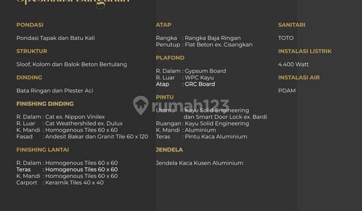 Rumah 2 Lantai di Meruyung Dekat Tol Limo 2