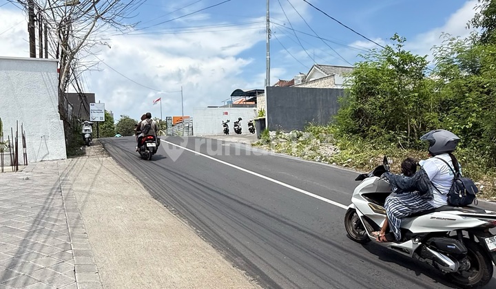 For Rent: Strategic Land on Pura Masuka Main Road – Ungasan, Bali