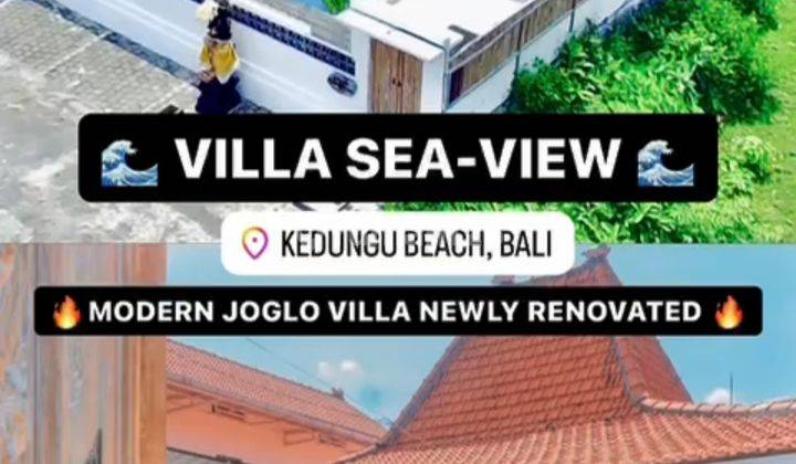  BRAND New Villa Joglo, Restaurant And Apartment PANTAI Kedungu Tabanan Bali