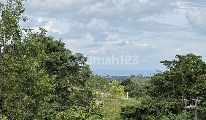 Land for Sale with Ocean View - Hook Position (Can Cut Bread) Kutuh - Bali