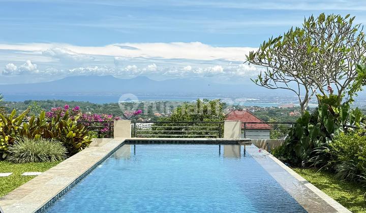 For Sale 2-Story Villa with Views of GWK, Highway & Airport - Bukit Bintang Ungasan, Bali