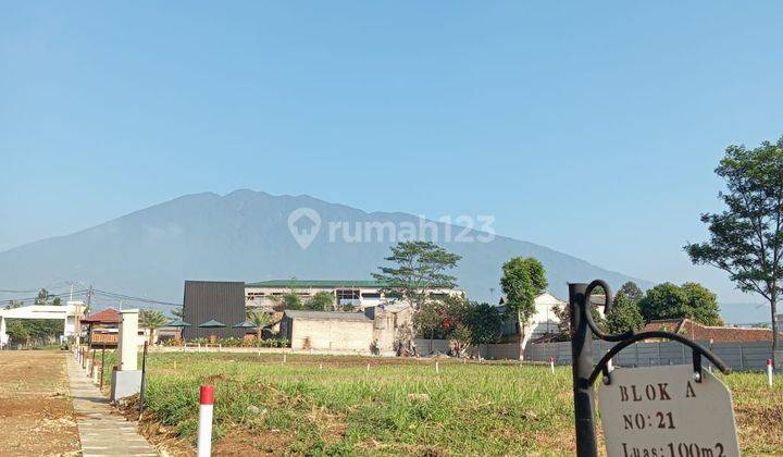 JUAL TANAH PINGGIR JALAN SHM VIEW GUNUNG 2