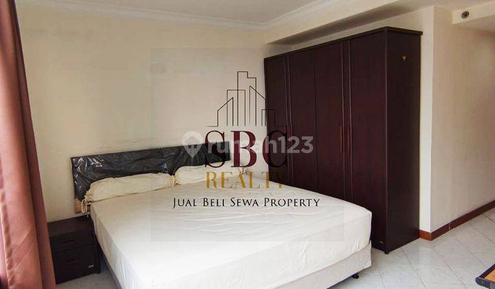 kamar tidur disewakan unit apartemen kondominium taman