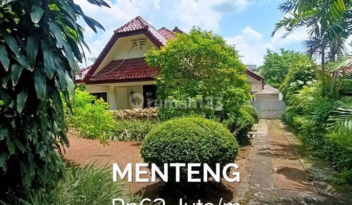 Rumah Lama Halaman Besar Lokasi Prime Di Menteng 1