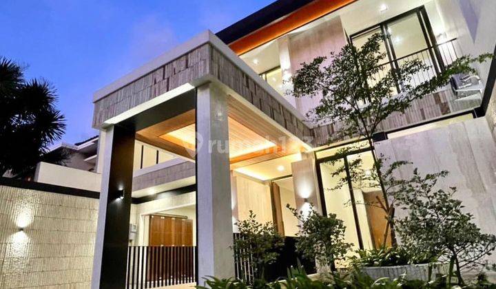 Rumah Baru Design Colonial Classic Best Material Ada Private Pool At Kemang Selatan 1