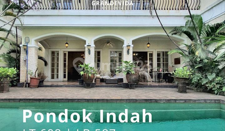 Bangunan Mewah Bagus Siap Huni Private Pool Besar Lokasi Strategis At Bukit Hijau