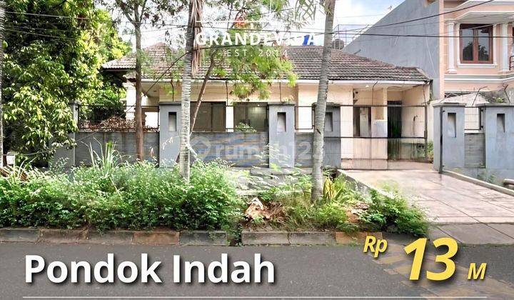 Dijual Super Murah Rumah Tua Hitung Tanah Posisi Hook Cocok Investasi di Bangun Lagi At Gedung Hijau 1