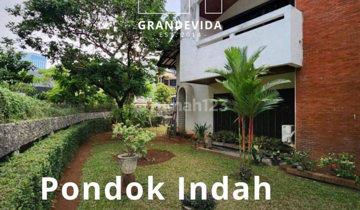 Rumah Lama Terawat Dalam Komplek Besar Lokasi Strategis Dekat Rs Pondok Indah 1