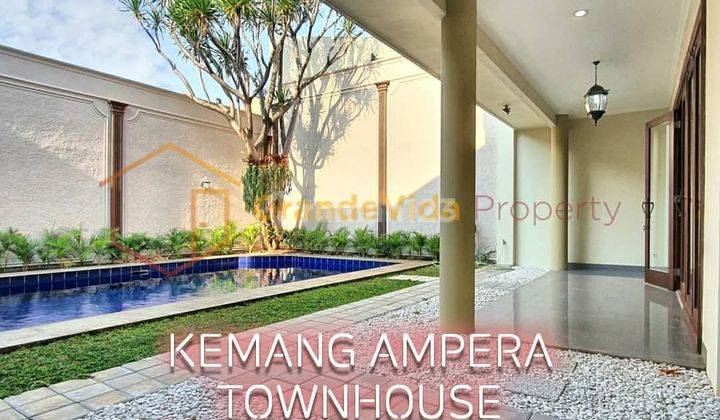 Rumah Terawat Dan Siap Huni Posisi Hoek Tanah Dan Bangunan Besar At Kenanga Ampera Kemang 1