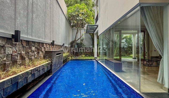 Newly Renovated Design Modern Tropis Dalam Townhouse At Kemang Timur 2