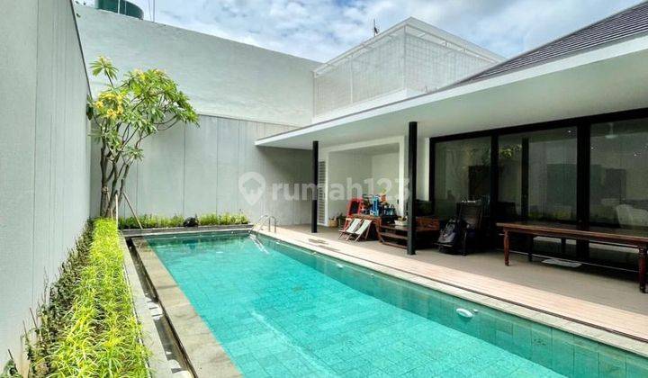 Jarang Ada Dijual Cepat Rumah Baru Design Tropis 1 Lantai At Ampera Kemang 2