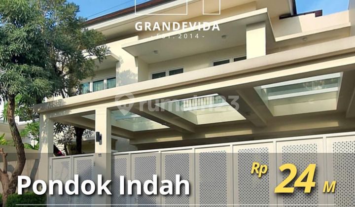 Rumah Mewah Design Modern Minimalis Ada Swimming Pool At Kencana Indah