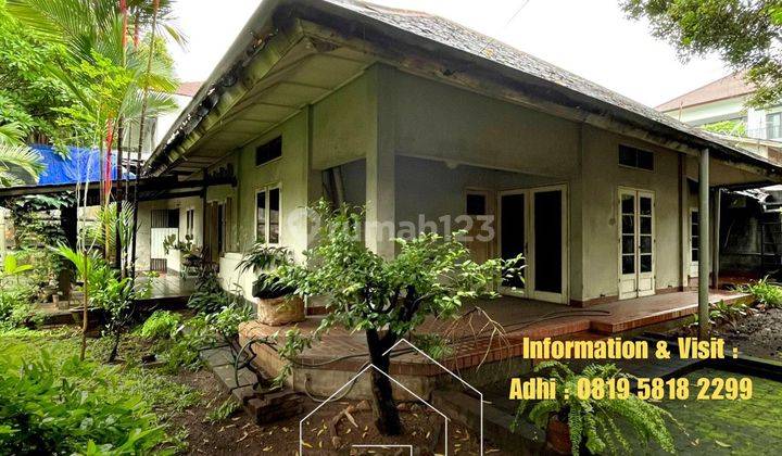 Rumah Lama Hitung Tanah Cocok Di Bangun Ulang Prime Lokasi At Jl Hang Lekiu 1