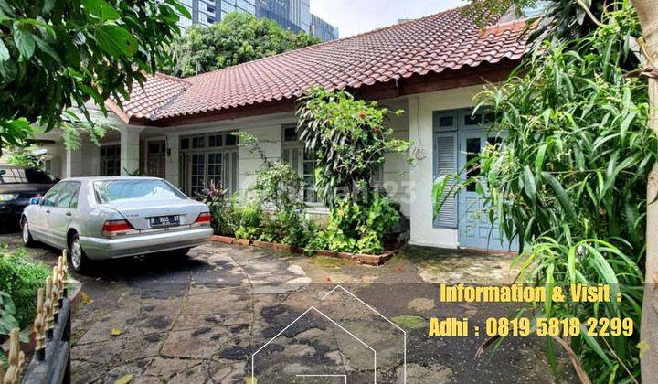 Rumah Tua Hitung Tanah Bisa Bangun Gedung 45 Lantai Bersebelahan Dengan Scbd At Jl Tulodong Atas 1