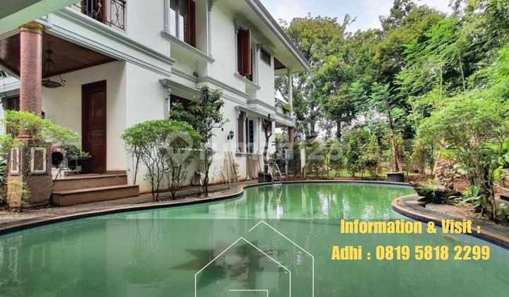 Rumah Super Mewah Dan Megah Di Area Premium Hang Jebat Kebayoran Baru