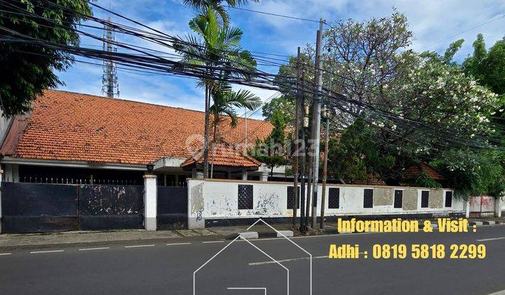 Rumah Tua Hitung Tanah Cocok Untuk Hunian Atau Kantor At Dharmawangsa Kebayoran Baru 2