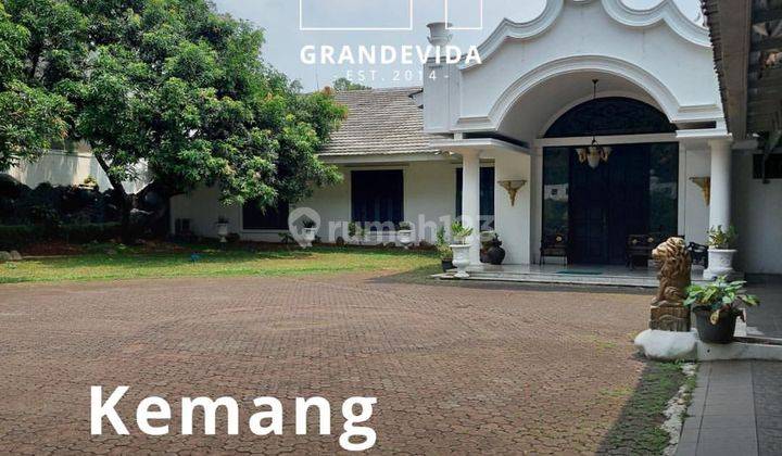 Super Murah Rumah Hitung Tanah Bangunan Masih Bagus Lokasi Tenang Bebas Banjir At Kemang V 1