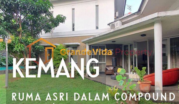 Rumah Dalam Komplek Nyaman Lokasi Strategis Facade Lebar At Ampera Kemang 1