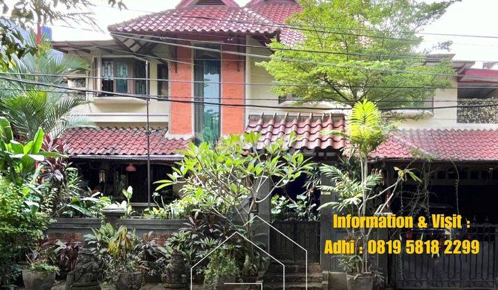 Rumah Lama Butuh Renovasi Jalan Lebar Prime Lokasi At Jl Hang Jebat Lingkungan Aman Dan Nyaman 1