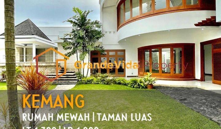 Rumah Mewah Super Luas Jalan Lebar Bebas Banjir Bangunan Bagus At Jl Madrasah Kemang 1