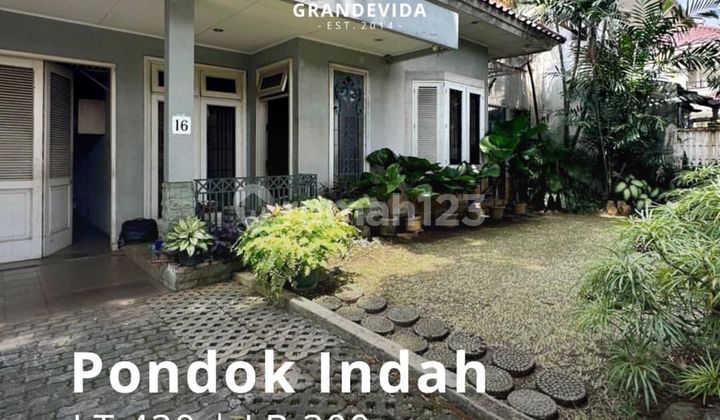 Rumah Lama Terawat Dan Siap Huni Dalam Komplek Besar Lokasi Prime At Sekolah Kencana