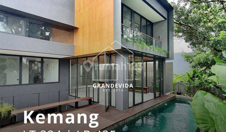 Rumah Baru Elegant Di Dalam Townhouse Architech Terkenal At Kemang Selatan 1