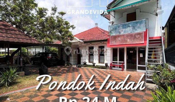 Rumah Cocok Untuk Investasi Atau Bangun Ulang Ada Kafe Bangunan 2 Lantai 1