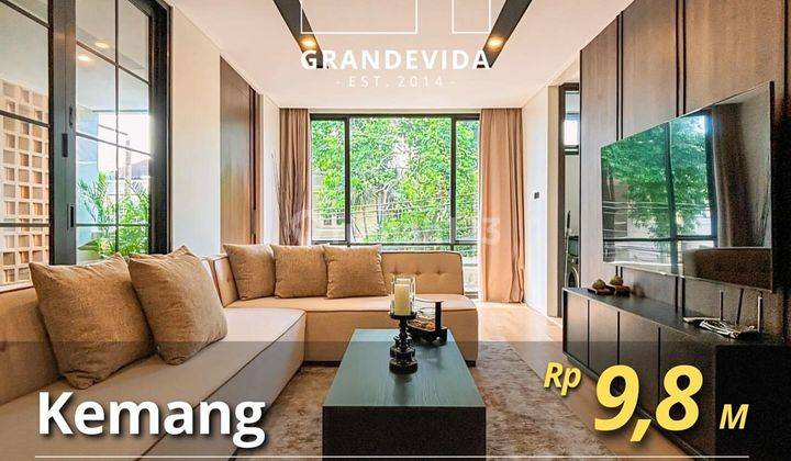 Rumah Baru Design Modern Minimalis Furnished High End Siap Huni At Kemang Ampera 1