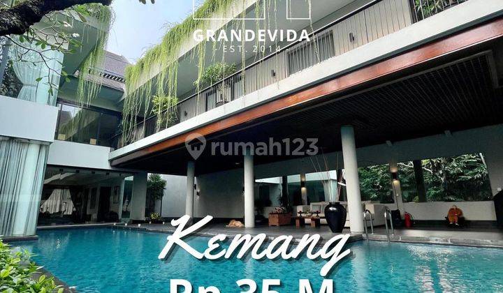 Rumah Mewah Design Tropical Resort Sangat Terawat Dan Siap Huni At Kemang Timur 1