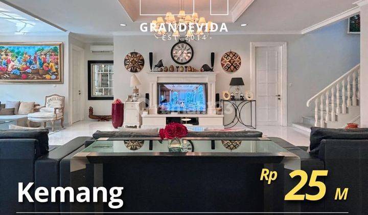 Rumah Luxury Modern Classic Very Private Cluster Bangunan 2 Lantai At Kemang Utara 1