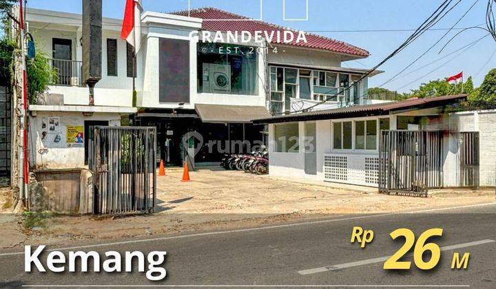 Bisa Untuk Rumah Atau Tempat Usaha Terawat Dan Lokasi Strategis di Jl Bangka Raya Kemang 1