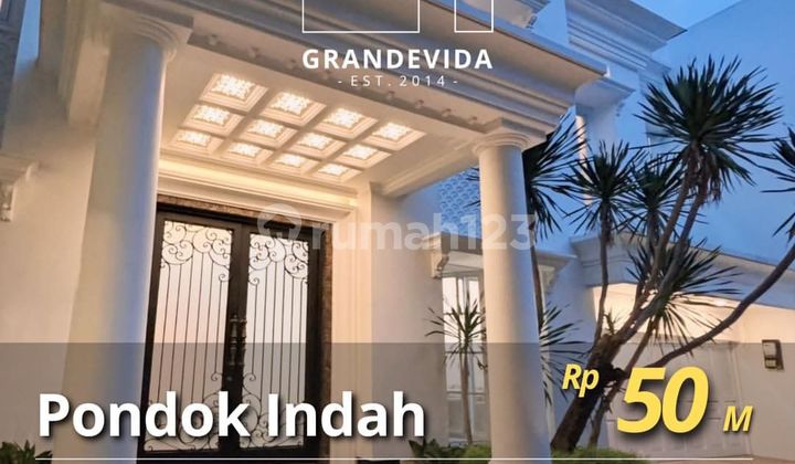 Rumah Super Mewah Kondisi Baru Cantik Design Classic Di Area Premium At Duta Indah