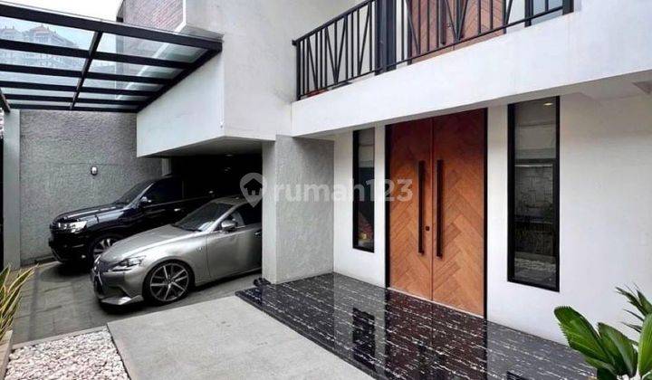 Rumah Cantik Gaya Scandinavian Siap Huni Lokasi Strategis At Jl Bank Kemang Bangka 2