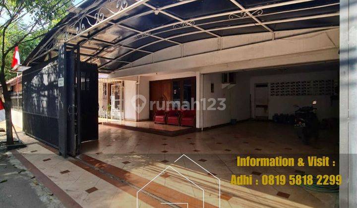 Rumah Lama Hitung Tanah Lokasi Strategis At Radio Dalam Area Dekat Ke Mrt Fatmawati 1