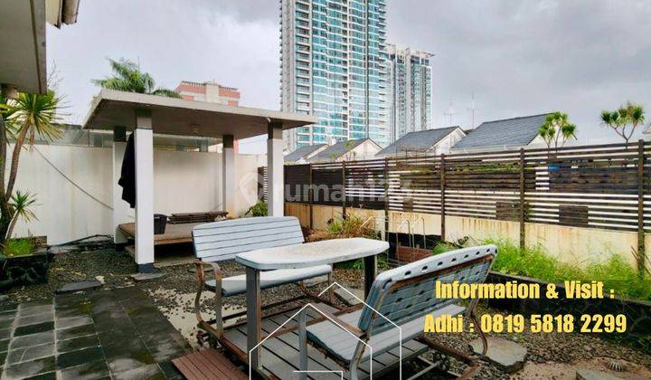 Rumah Dalam Townhouse Jarang Ada Bangunan 3,5 Lantai Plus Rooftop Dekat Mrt 2