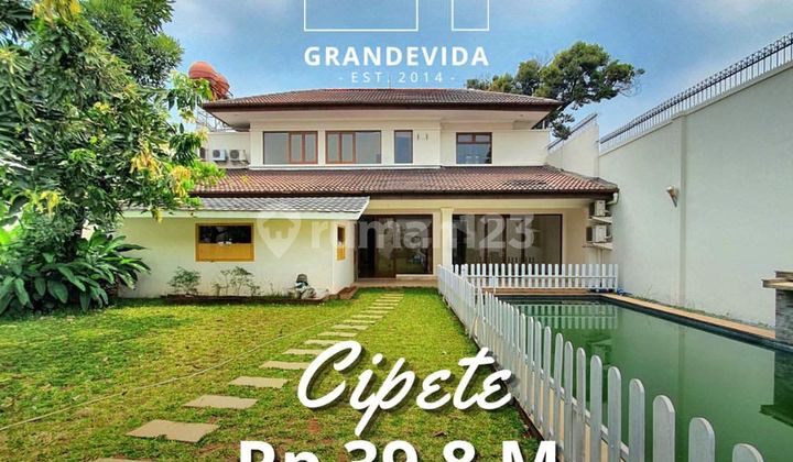 Rumah Mewah Dengan Akses Cepat Ke Kabayoran Baru Cocok Hunian Dan Komersil